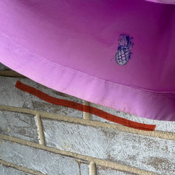 Vineyard Vines Pineapple Embroidered Chino Casual Shorts Women's Size 0 - Picture 10 of 11